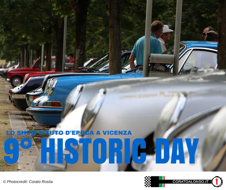 9° Historic Day: lo show d’auto d’epoca a Vicenza