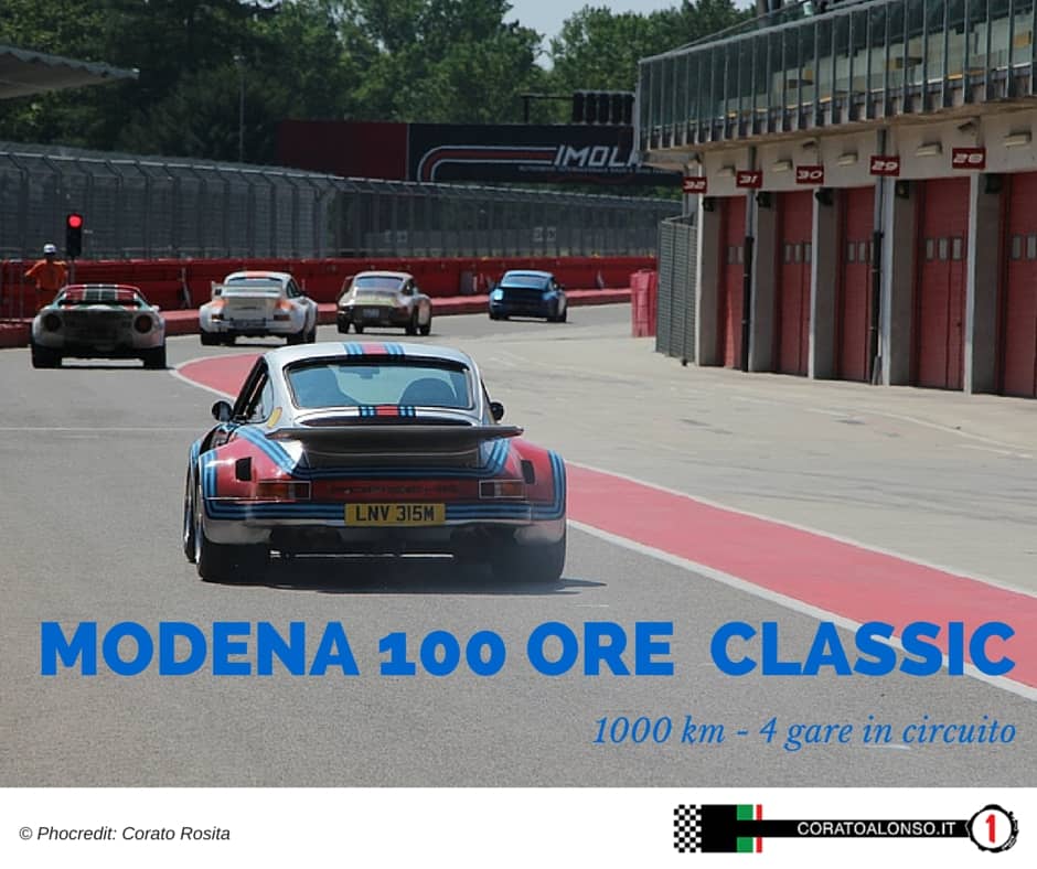 Modena 100 ore Classic 2015: 1000 km, 4 gare in circuito