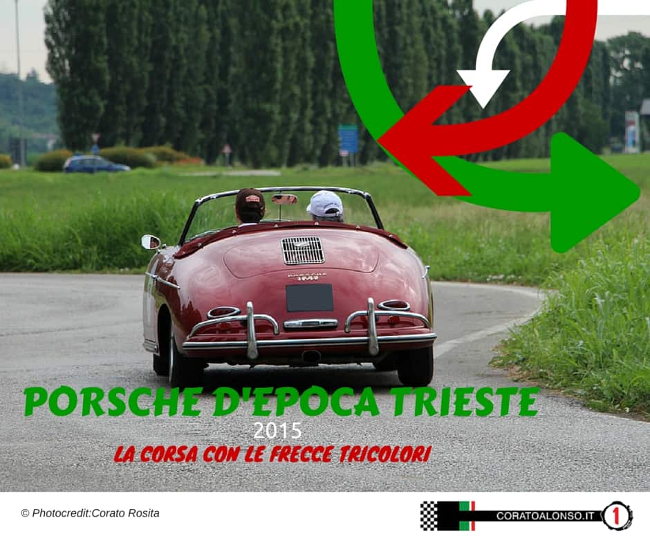 10° Porsche d’epoca Trieste: le Frecce Tricolori omaggeranno le Porsche!