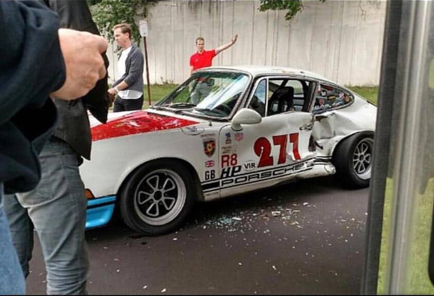 Incidente per Magnus Walker e la sua Porsche 911 #277