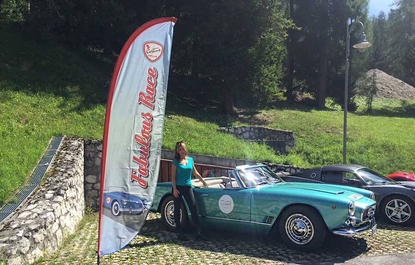 Fabulous Race Cortina: caccia al tesoro su auto da sogno