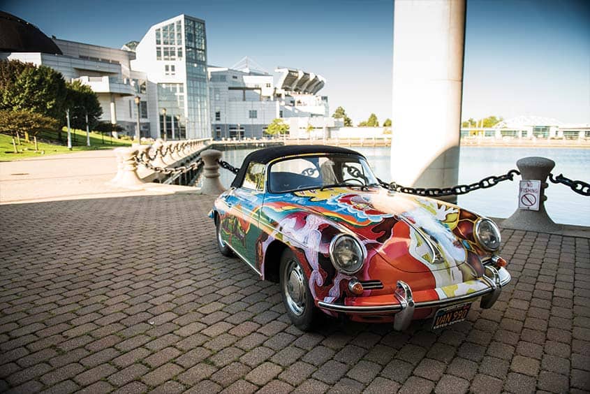 All’asta la ‘’Psichedelica’’ Porsche 356 di Janis Joplin da RM Sotherby's