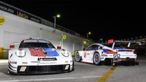 Livrea Brumos per le Porsche 911 RSR a Daytona e Sebring [VIDEO]